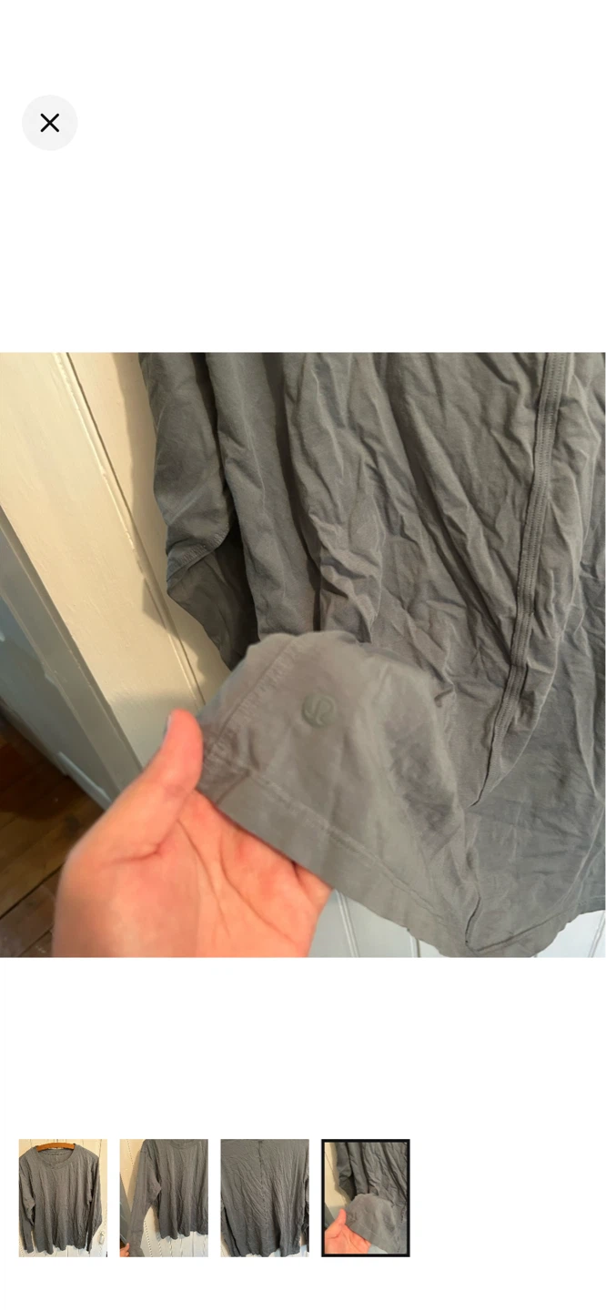 Lululemon Long Sleeve Shirt - Grey - photo 4