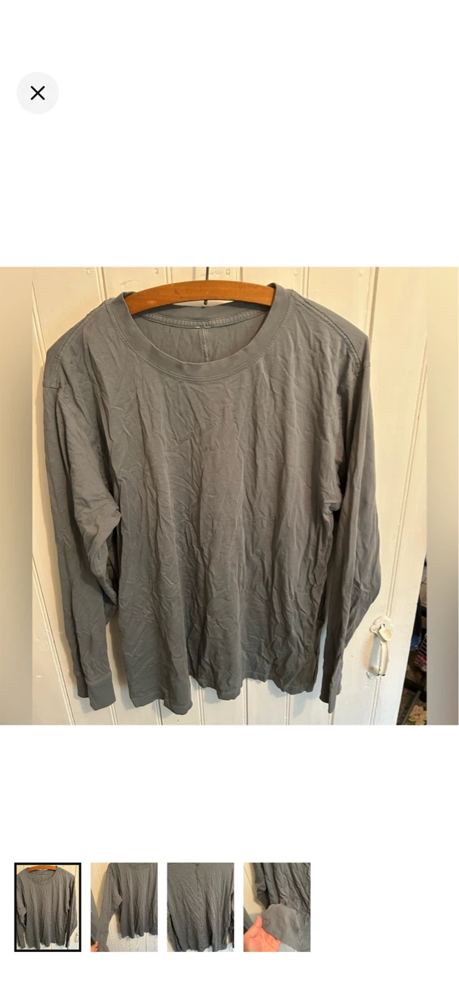 Lululemon Long Sleeve Shirt - Grey