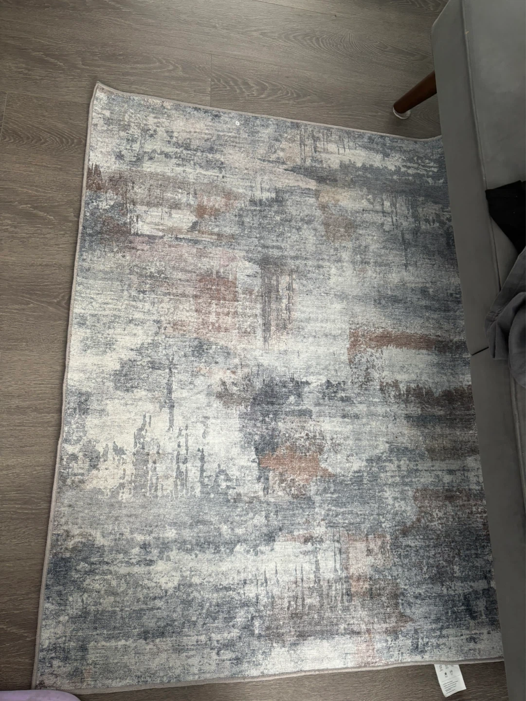 4 Rugs for $90 Grey Shaggy Area Rug