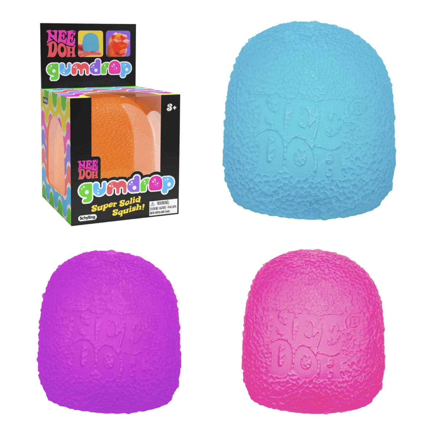 Schylling Teenie NeeDoh Cool Cats 3 Pack - photo 2