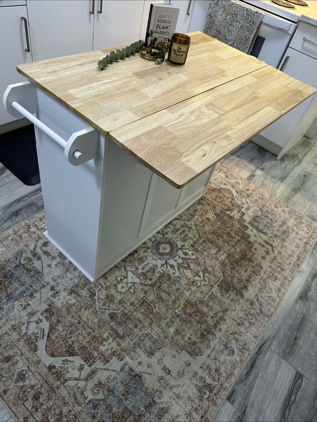 Kitchen Island with Butcher Block Top - photo 2