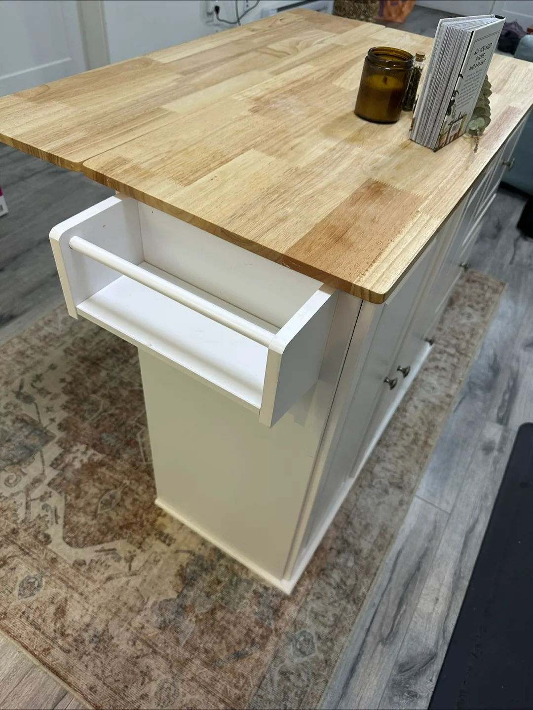 Kitchen Island with Butcher Block Top - photo 3