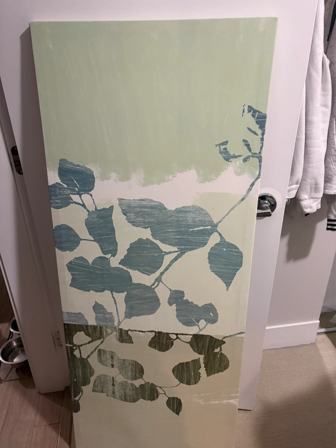 Canvas Print with Botanical Design