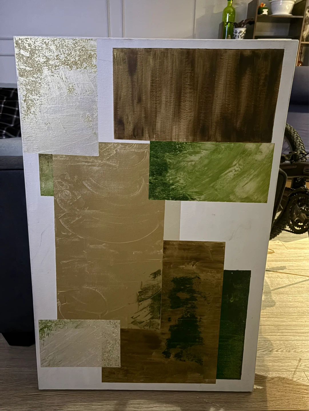 Textured Abstract Canvas Wall Art