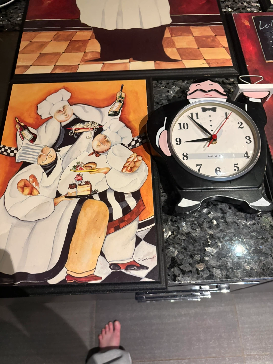 Set of 4 Chef Themed Wall Art Prints - photo 2
