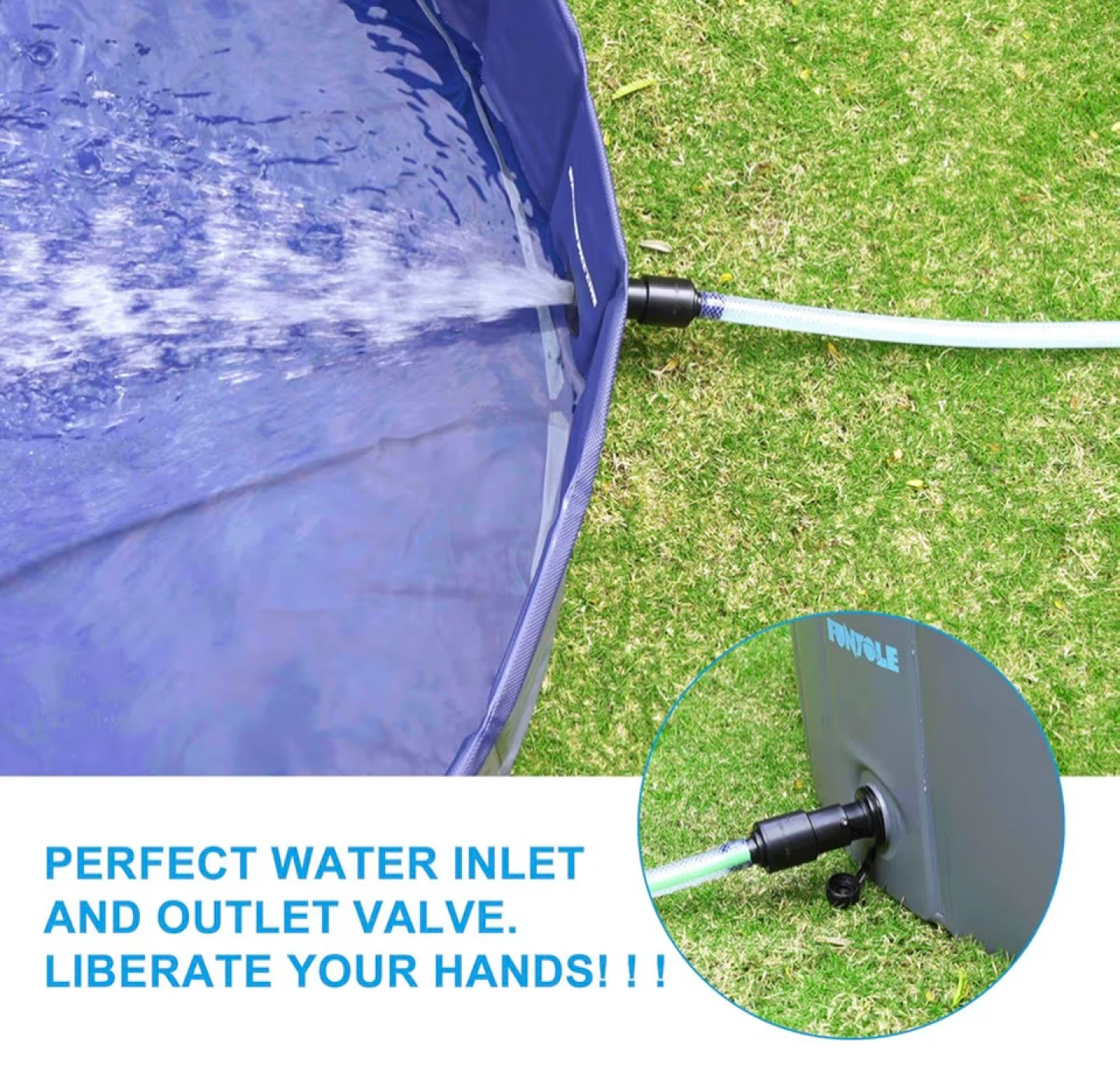FUNFOLE Collapsible Pet Pool - photo 5