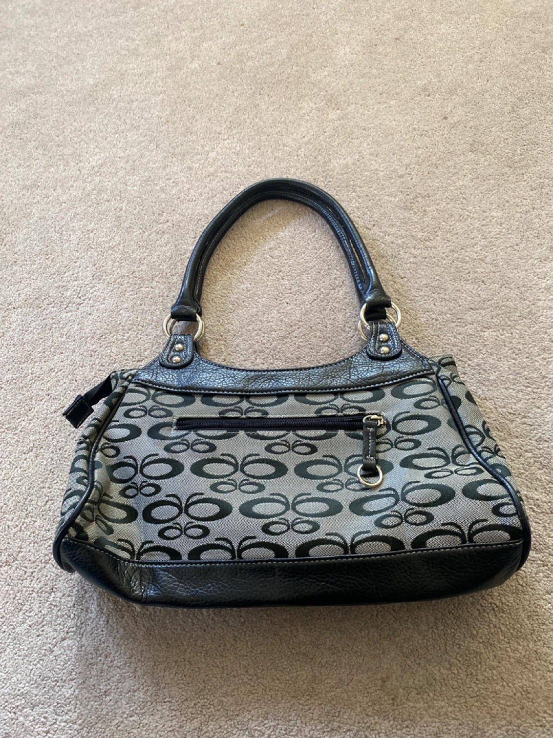 Vintage Y2K Patchwork Animal Print Shoulder Bag - photo 2