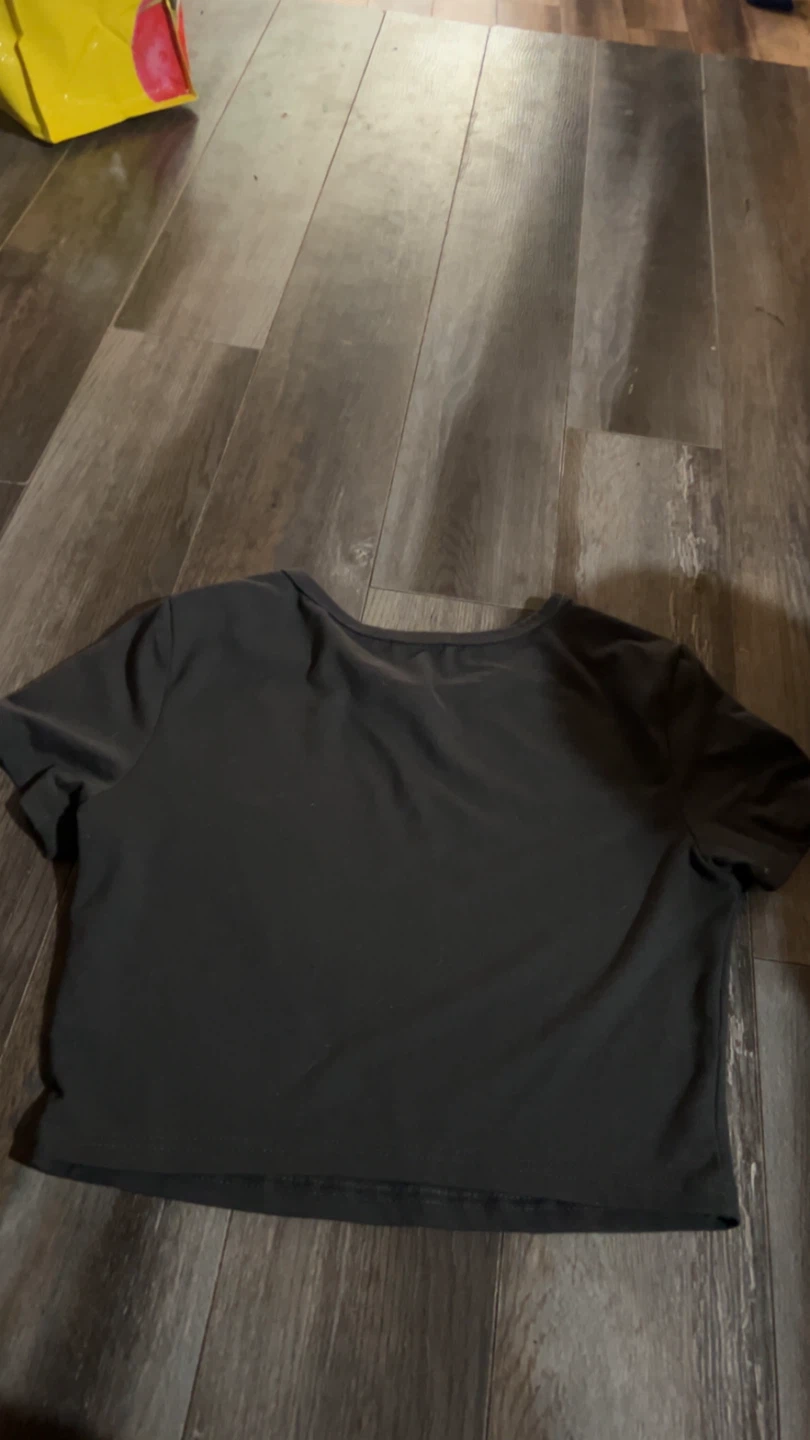 T-shirt court noir - photo 2
