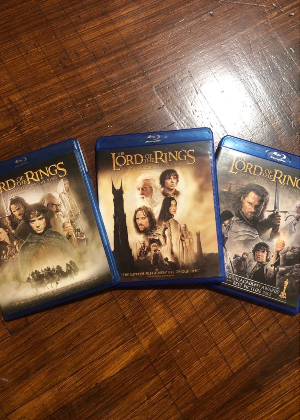 The Lord of the Rings Trilogy Blu-ray Set