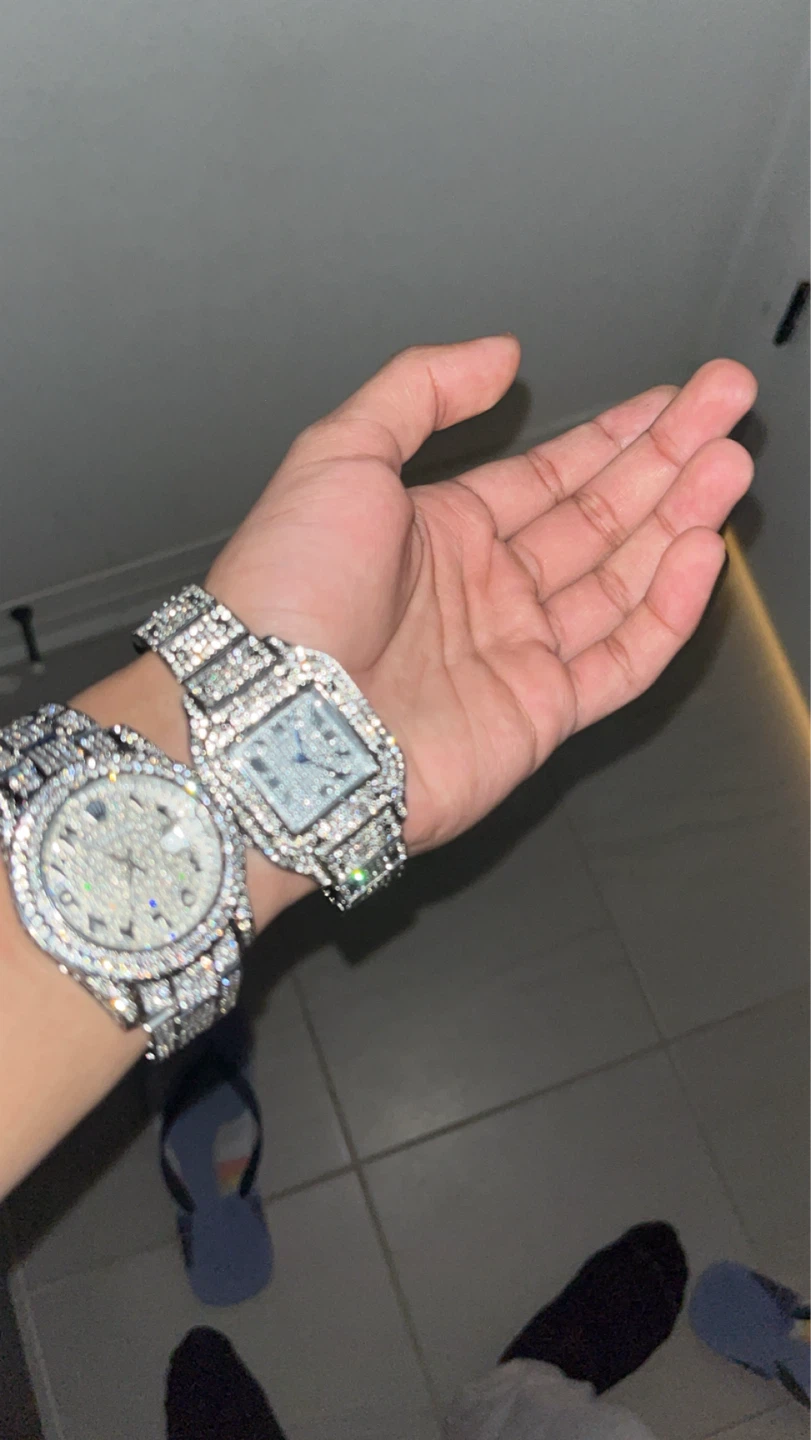 Moissanite watch