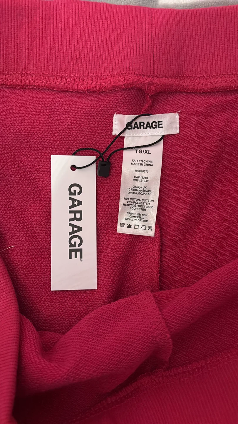 GARAGE Pink Drawstring Shorts - TG/XL - photo 3