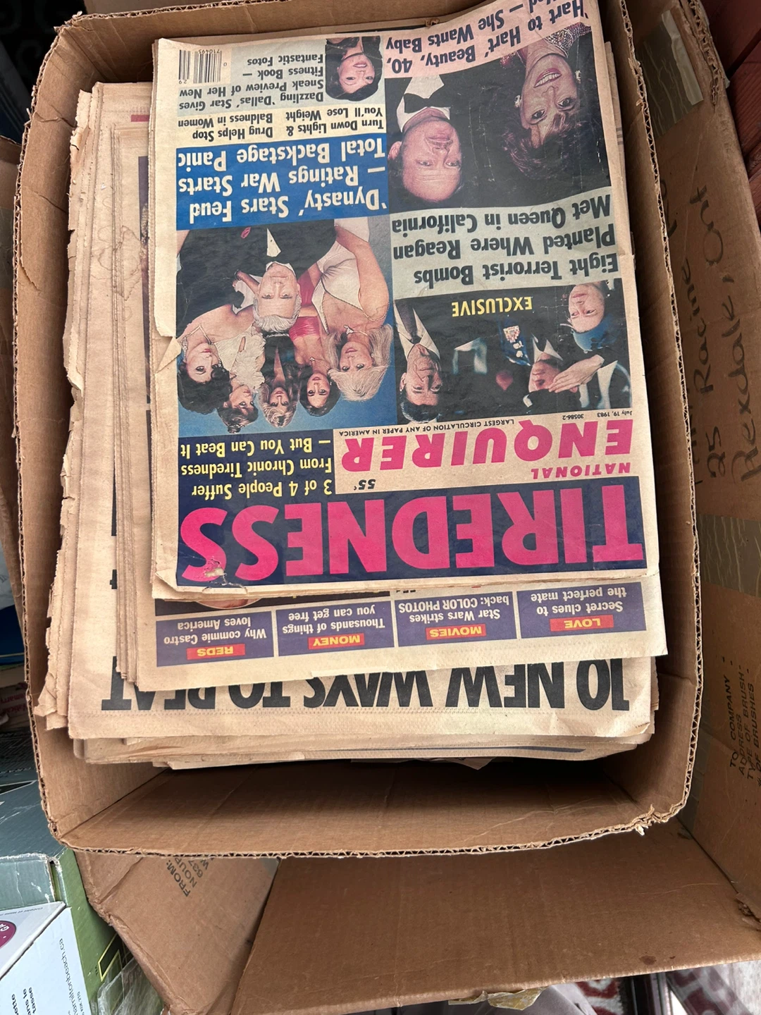 National Enquirer & Star Magazines from March/June 1983