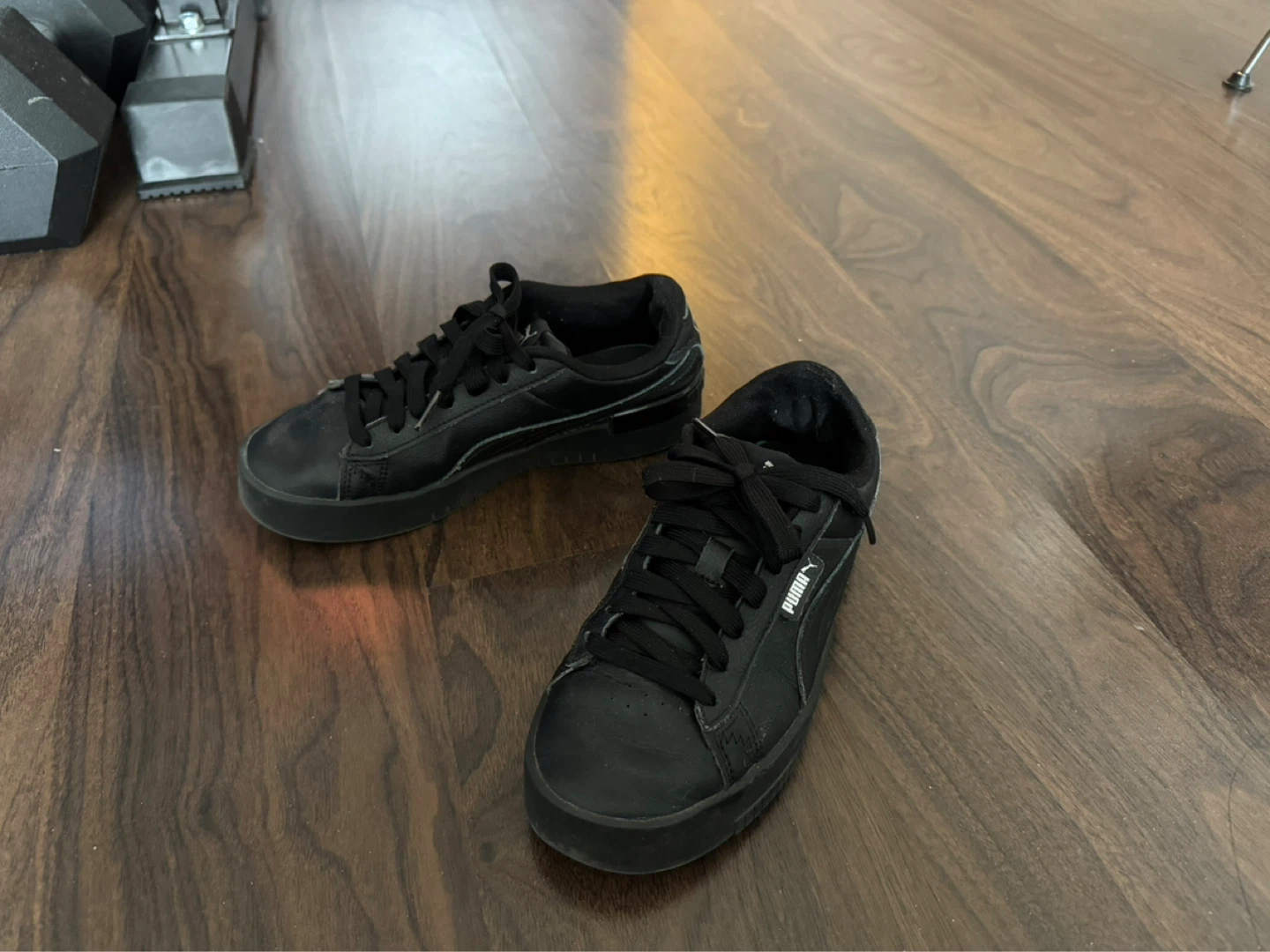 Puma black sneakers (size W5.5) - photo 2