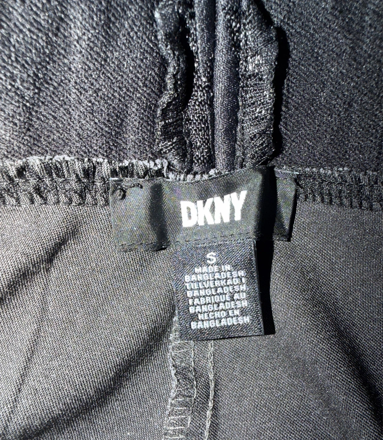 DKNY Women's Grey Faux Leather Pants Size Small - photo 3