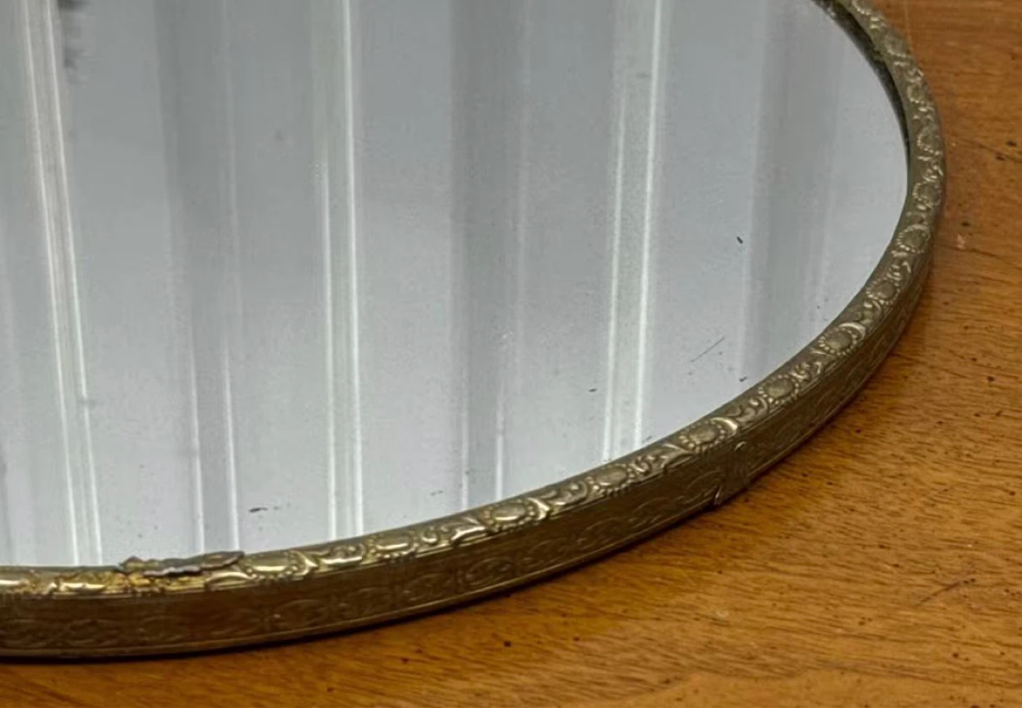 Vintage Gold Tone Vanity Tray Set - photo 4
