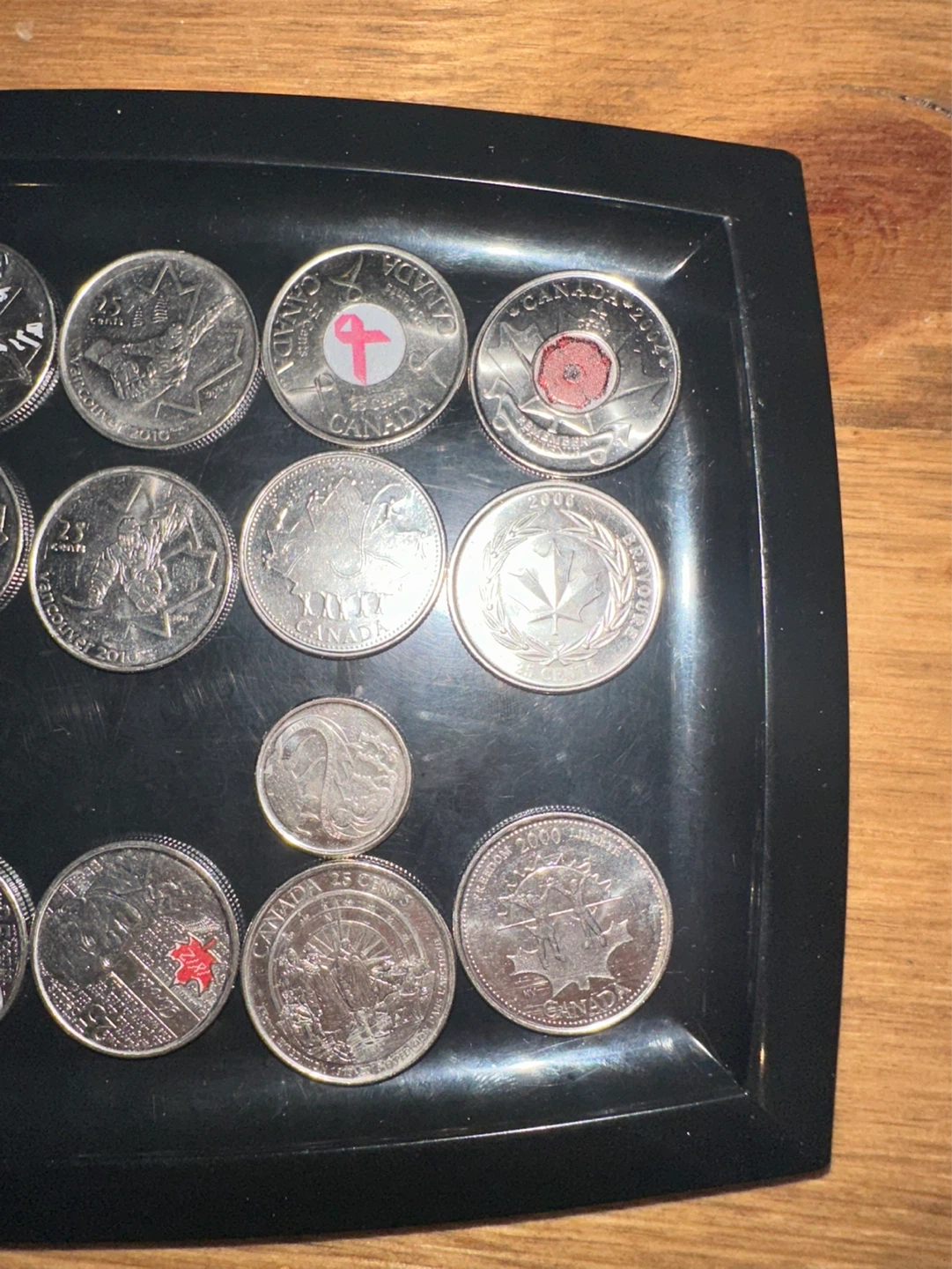 Collection of Canadian Quarters