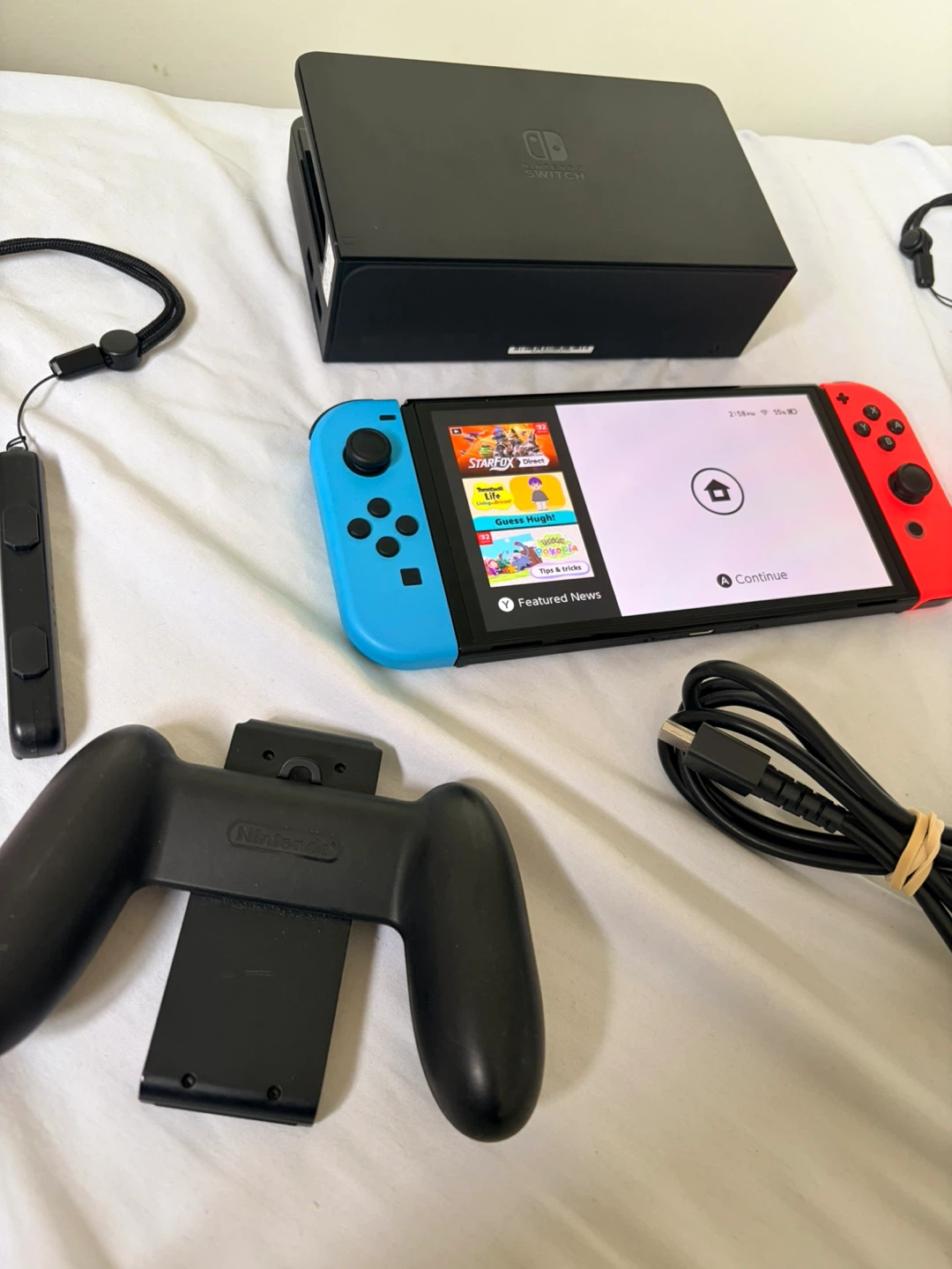 Nintendo Switch Console oled with Accessories