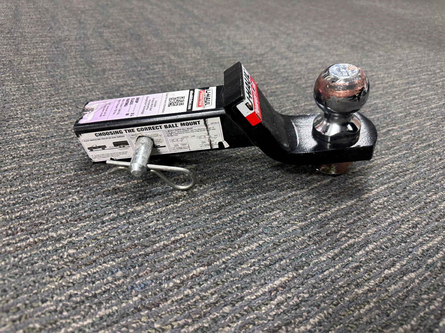 U-Haul PowerTow Ball Mount Hitch - photo 2