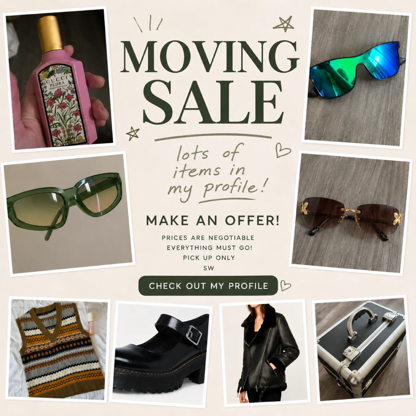 Moving Sale