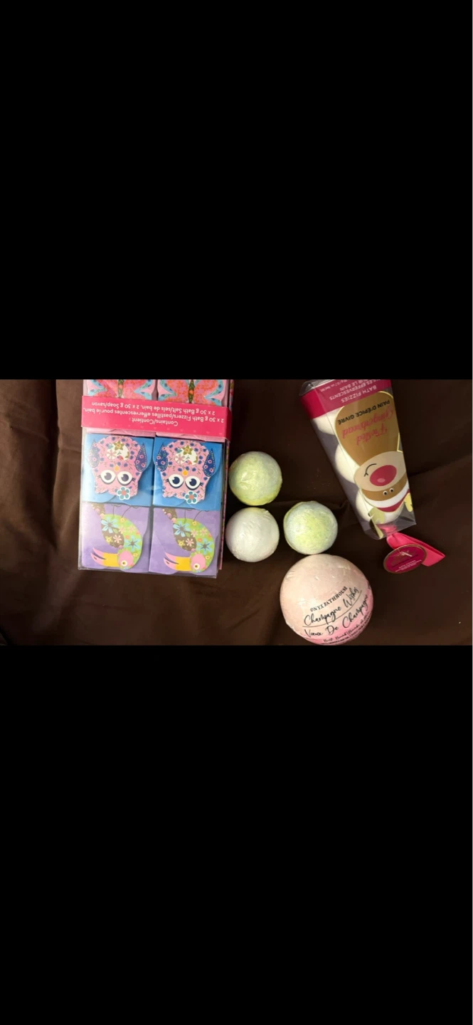 Bath Bombs and Soap Set