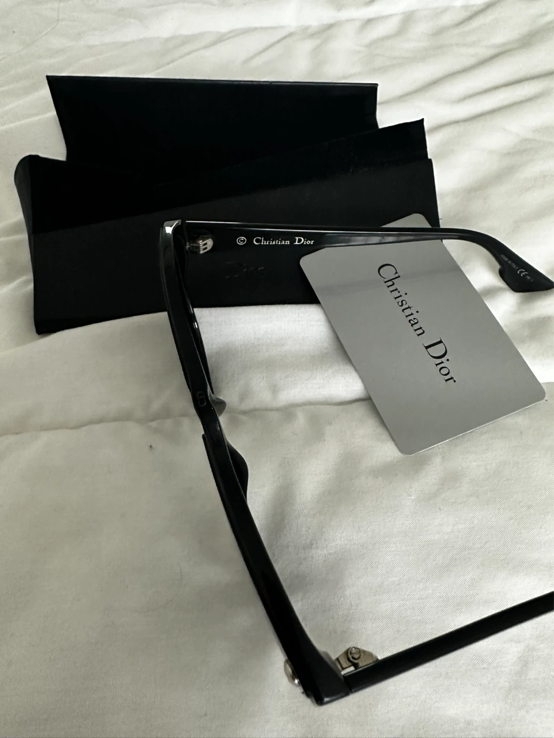 Authentic Christian Dior Black "DiorAddict" Sunglasses - photo 3
