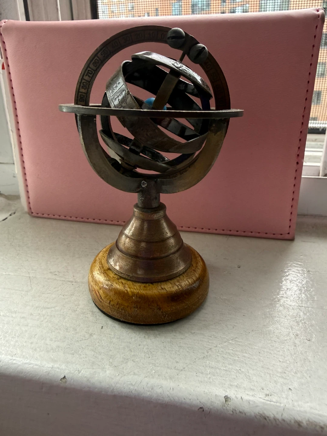 Vintage Armillary Sphere Desk Decor