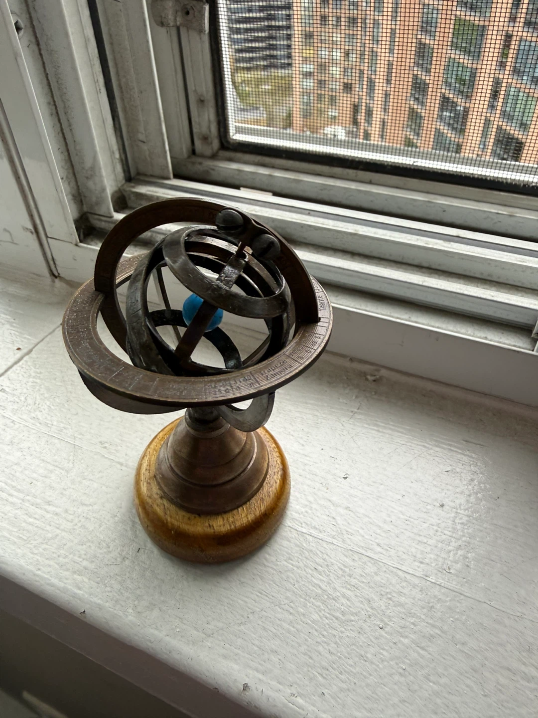 Vintage Armillary Sphere Desk Decor - photo 3