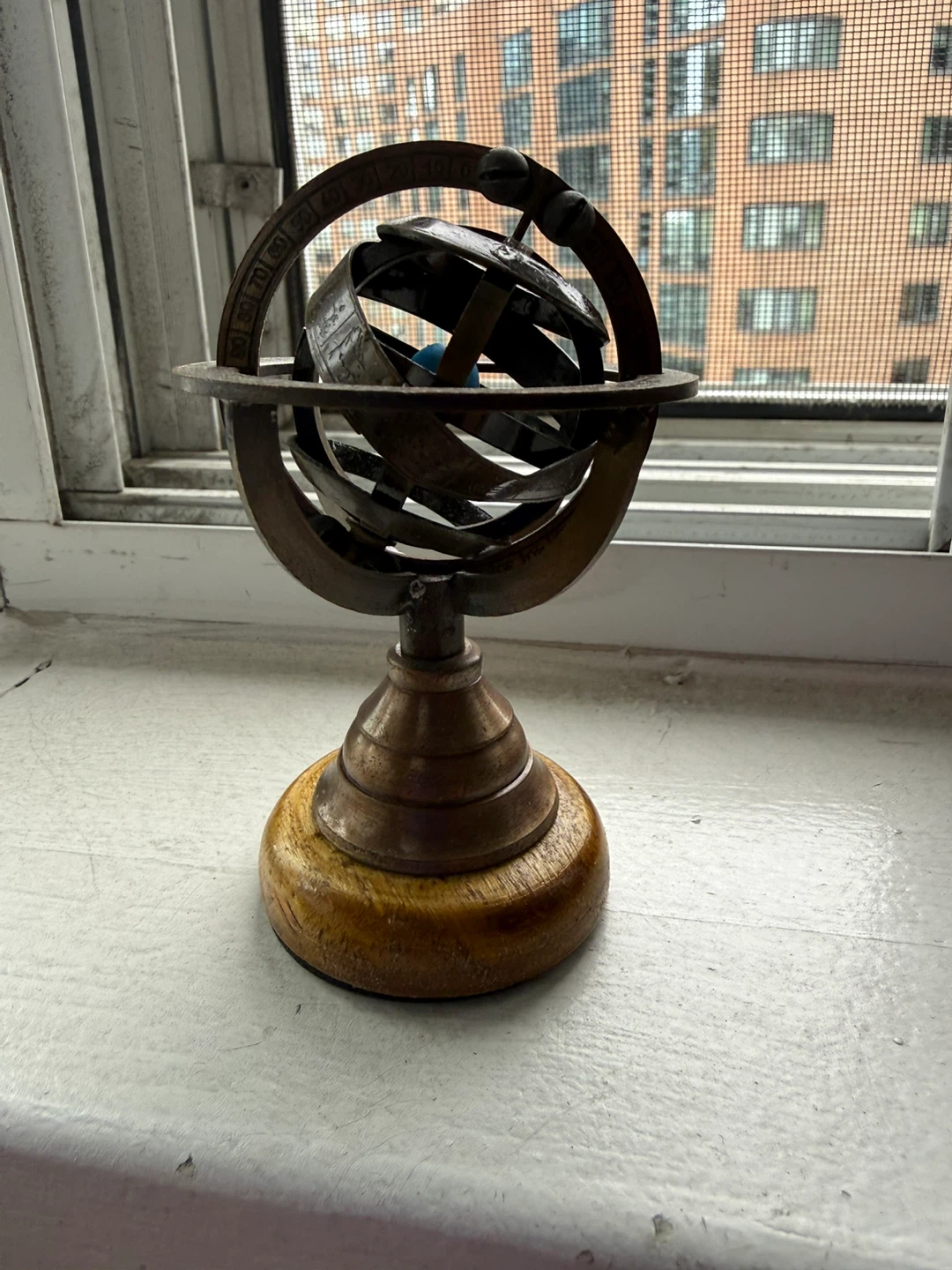 Vintage Armillary Sphere Desk Decor - photo 2