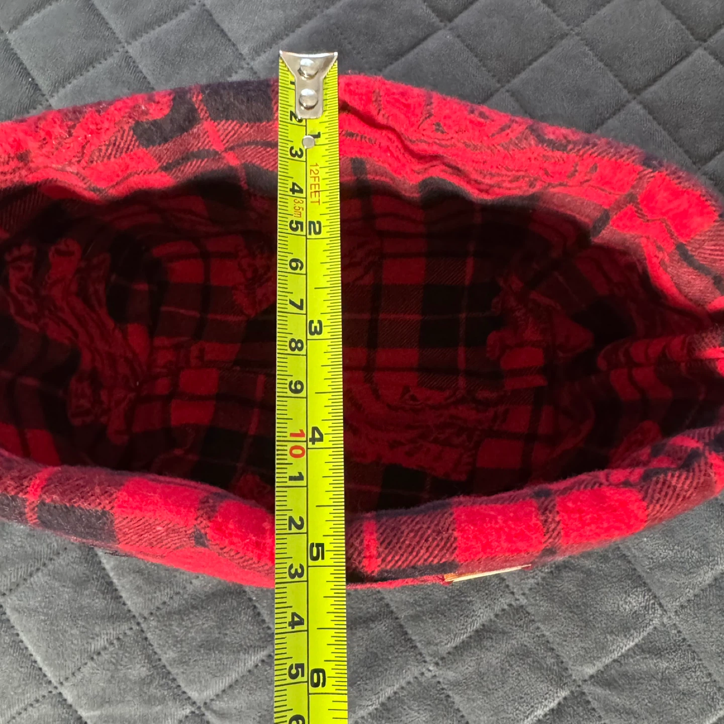 Handmade Storage Basket black & red "Enjoy the little things" - photo 4