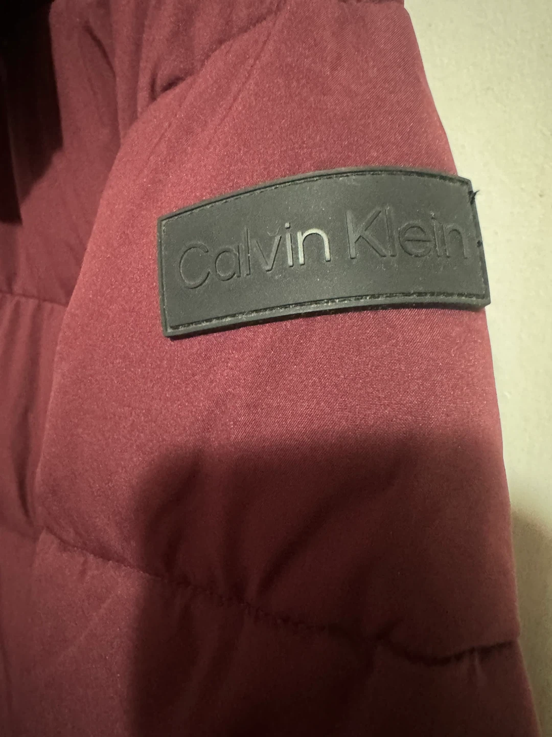 Calvin Klein Puffer Jacket - Burgundy - photo 2