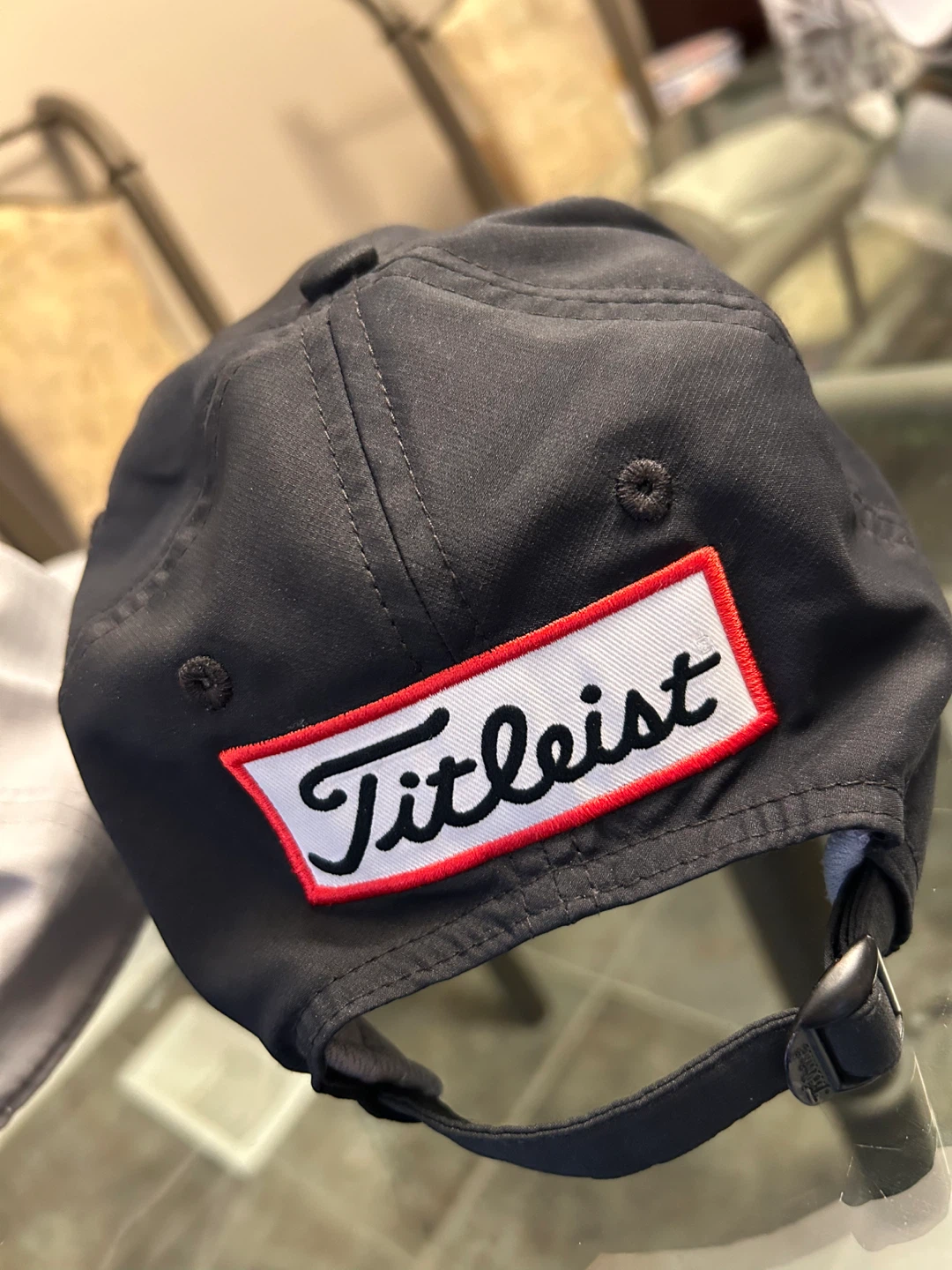 NEW Titleist Men's Tour Performance Golf Caps (Black/Grey) - photo 5
