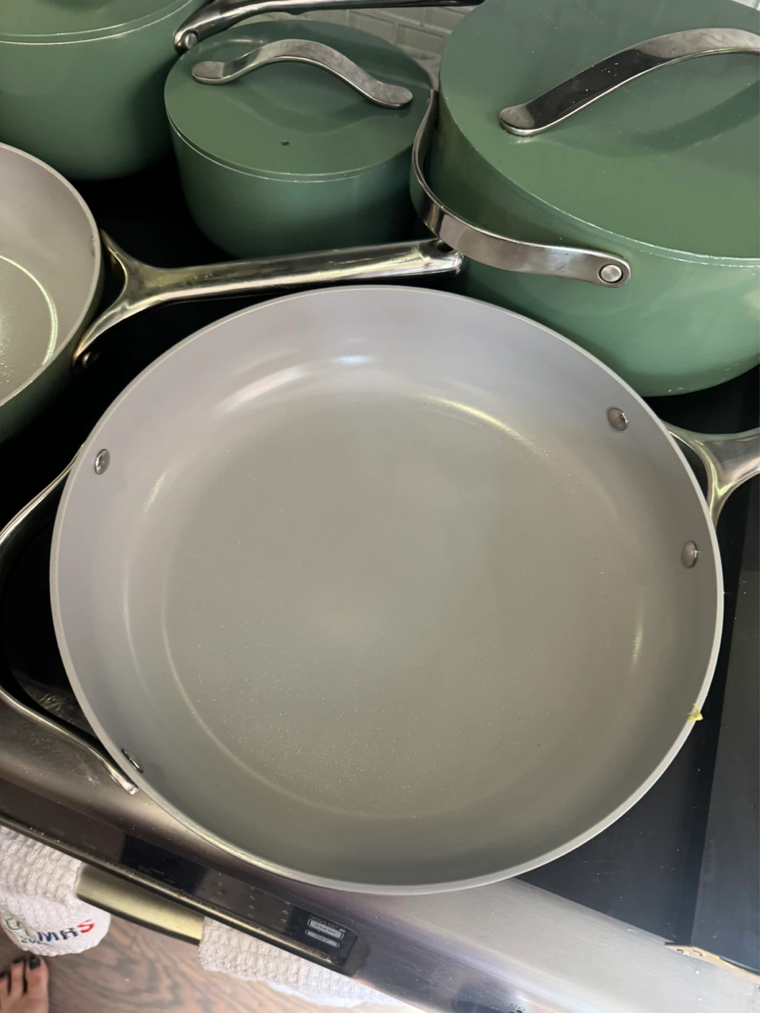 Caraway 5 piece Cookware Set - Sage Green - photo 5