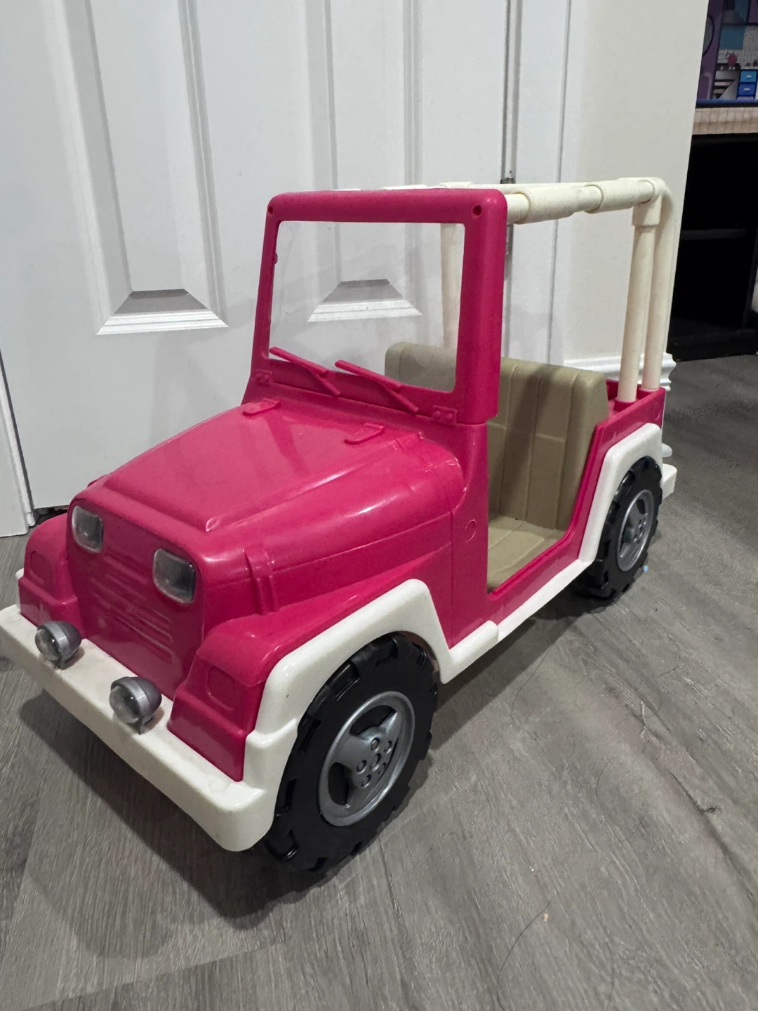 Pink Jeep Toy