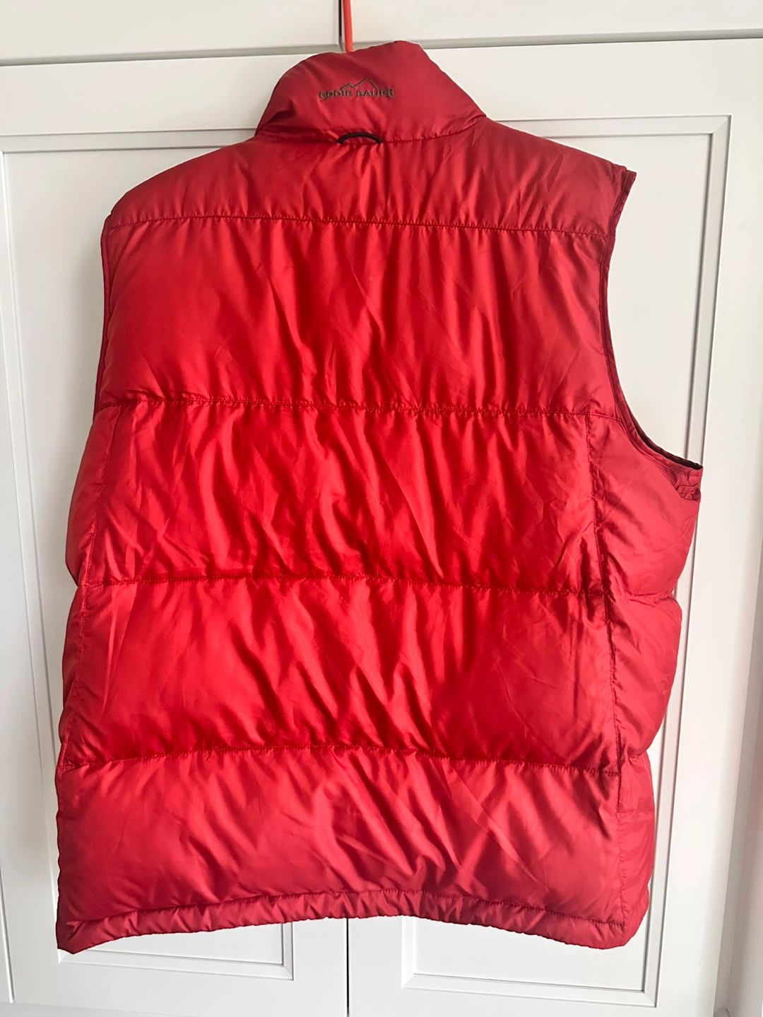 Eddie Bauer Men's Red Premium Goose Down Vest - Size L - photo 4