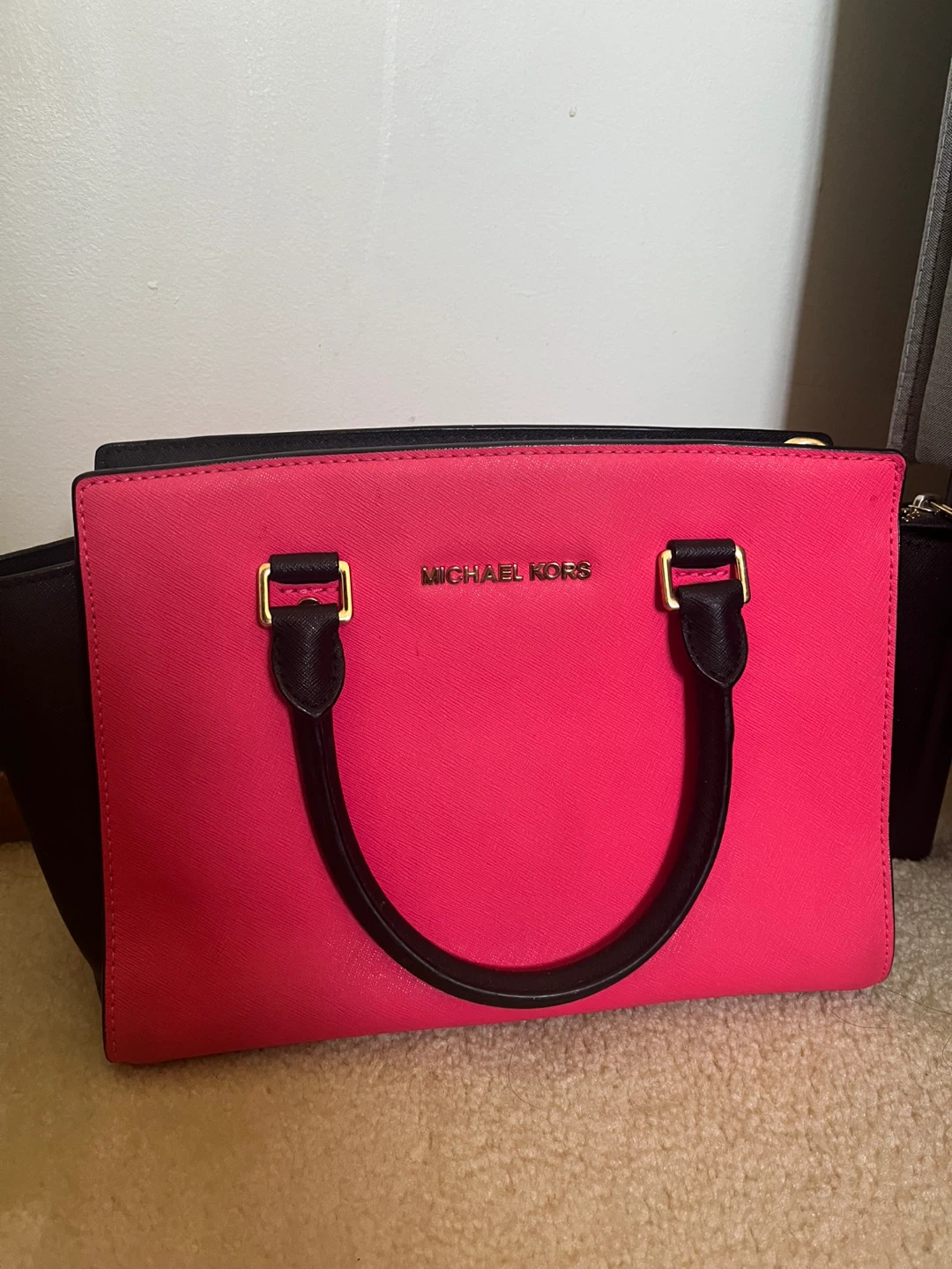 Michael Kors Handbag - Pink and Black