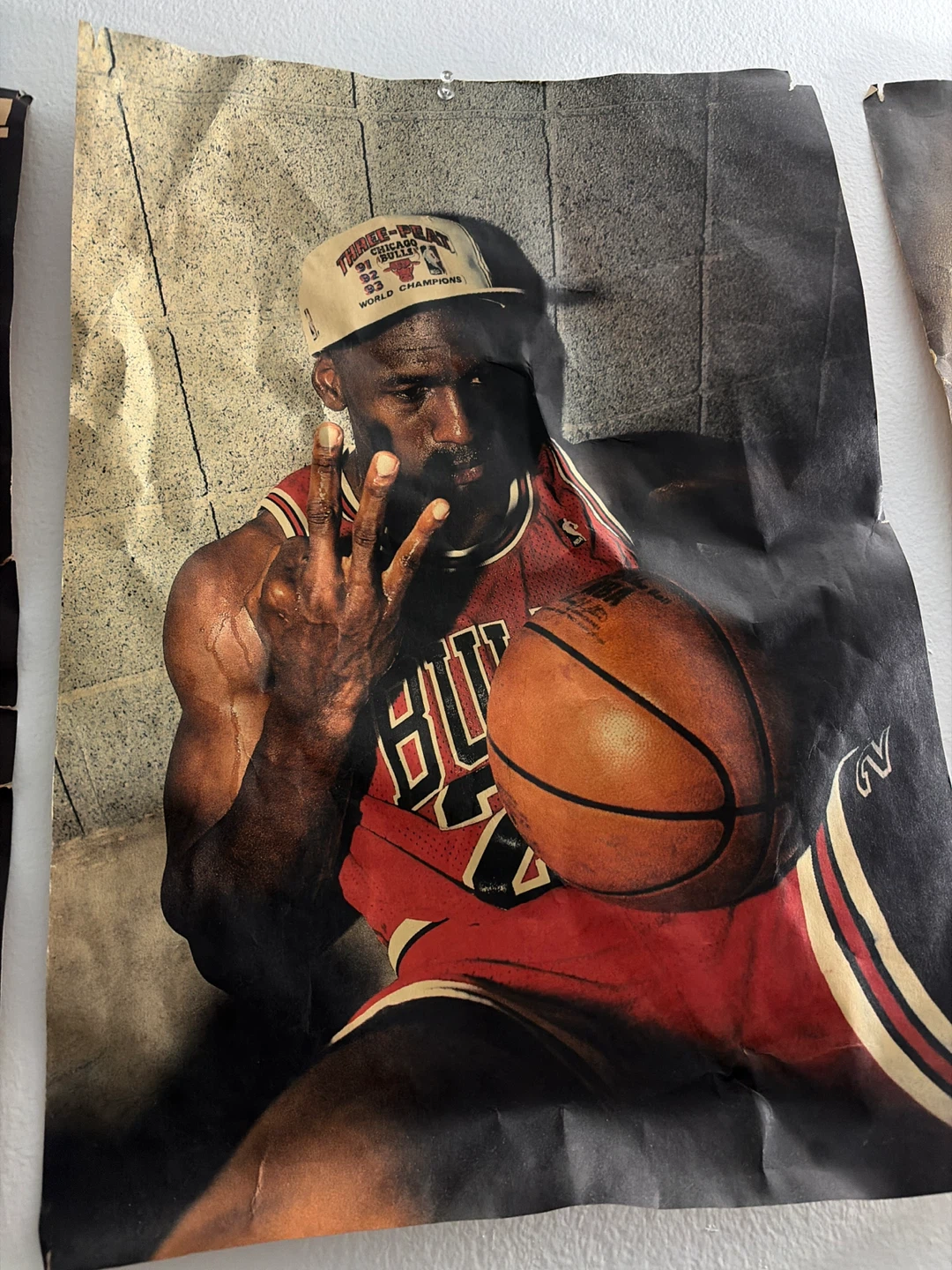 "Three-Peat" 1991-1993 World Champions Poster