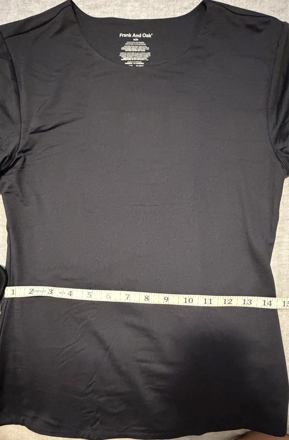 Frank And Oak Black Long Sleeve T-Shirt M/M - photo 3