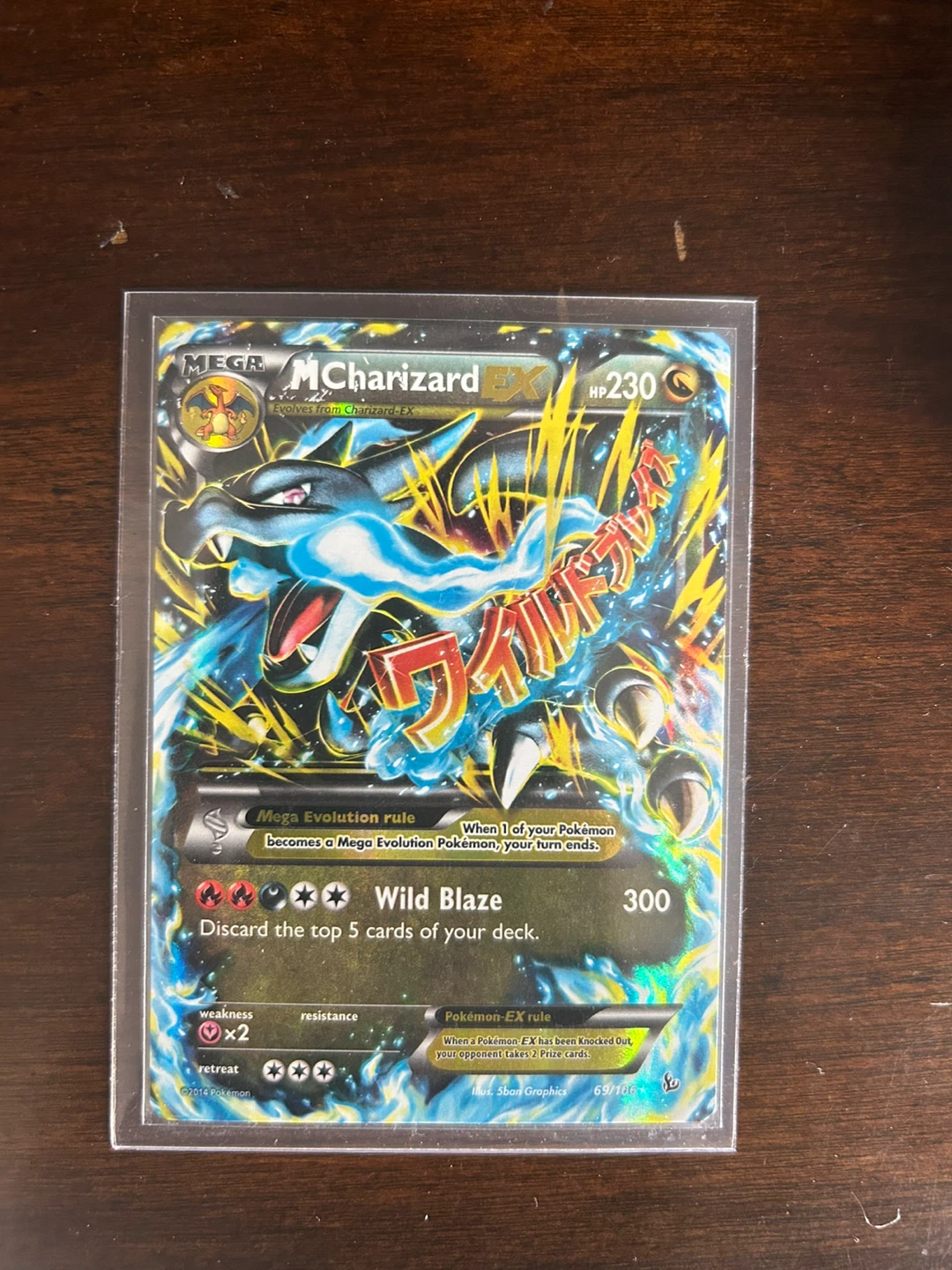 Mega Charizard EX Pokemon Card