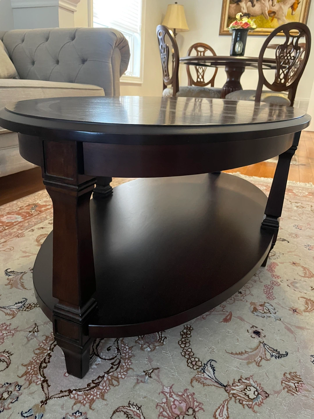 Bombay  Coffee Table with side table