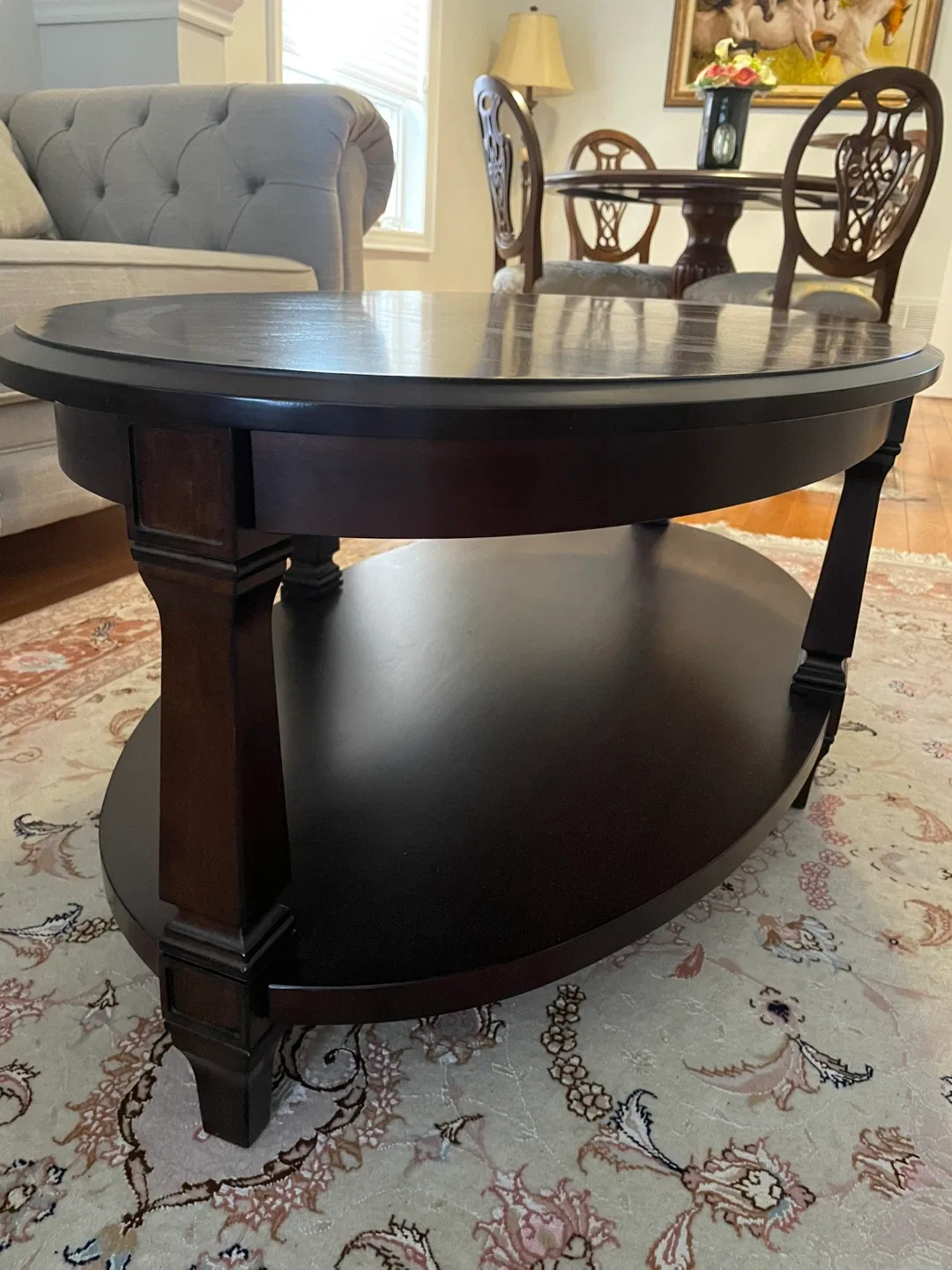 Bombay  Coffee Table with side table
