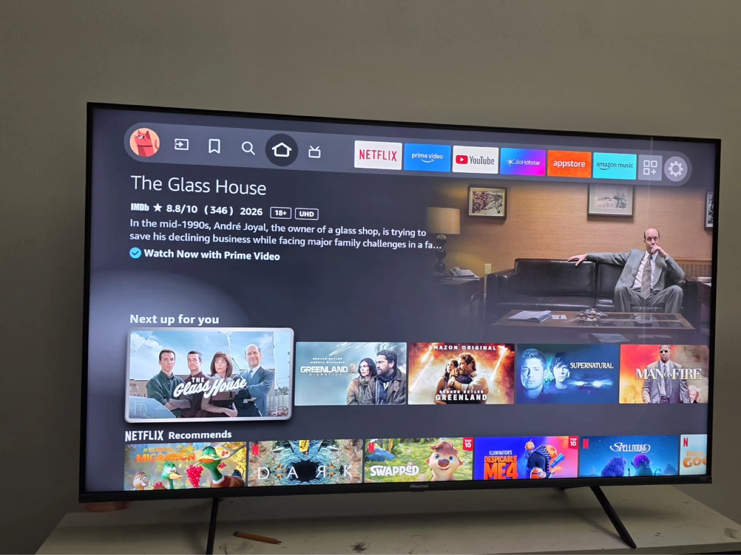 Hisense 50" U68HF Quantum ULED 4K Fire TV - photo 2