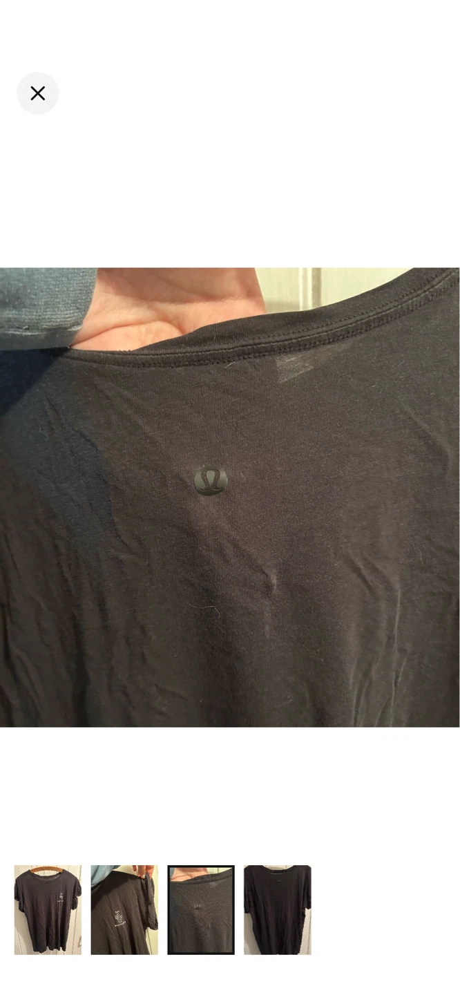 Lululemon black t-shirt with cactus graphic - photo 3