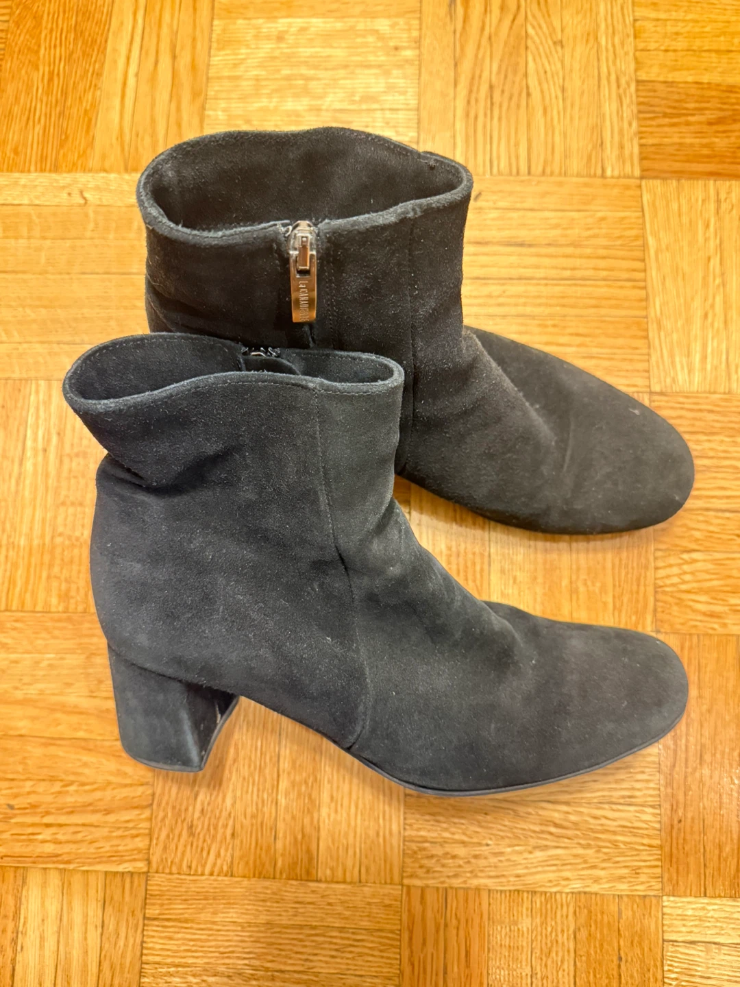Black Suede Ankle Boots