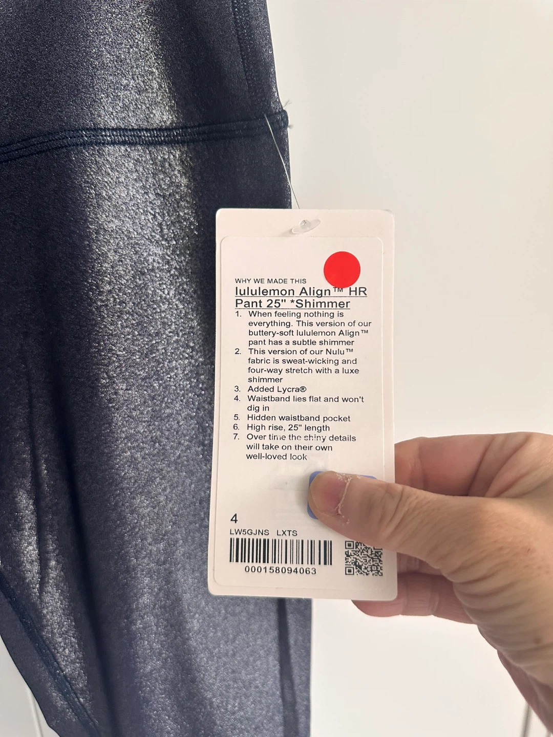 Lululemon Align High Rise Shimmer Leggings - photo 4