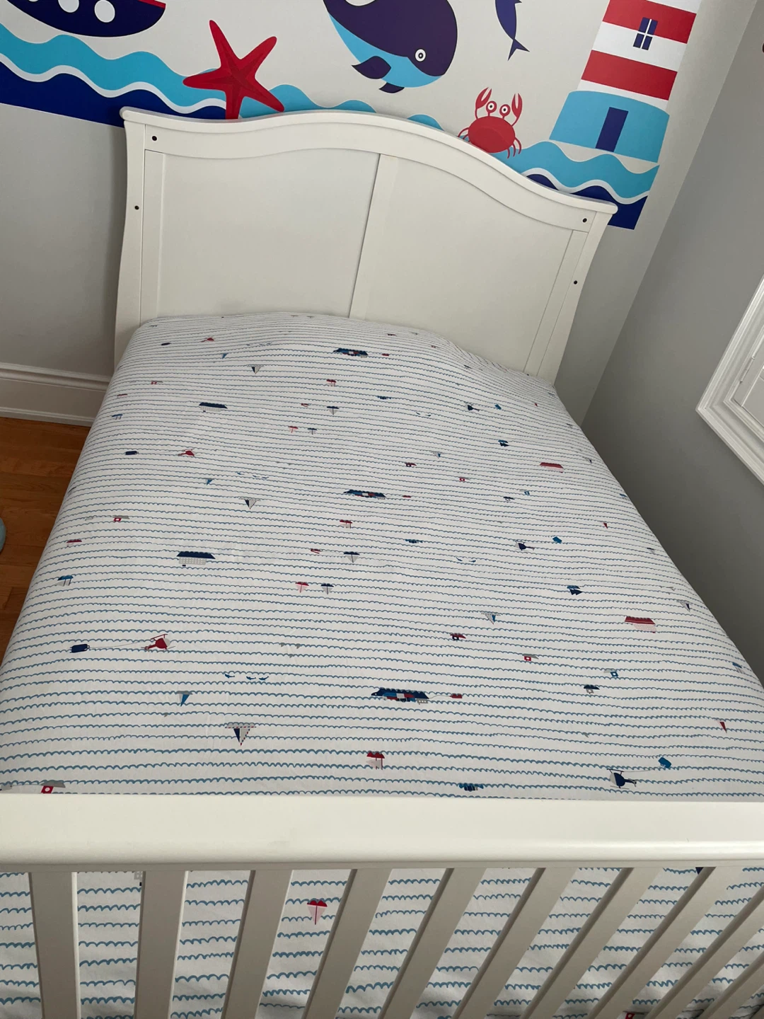 Kids twin size bedframe with mattress - photo 2