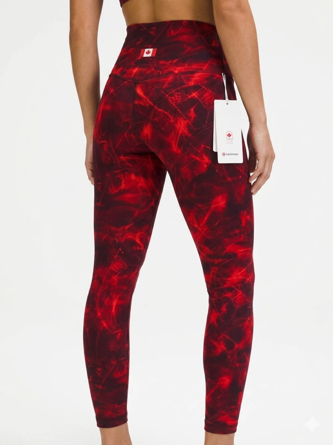 Lululemon Team Canada Nulu High-Rise Leggings Size 4 - photo 3
