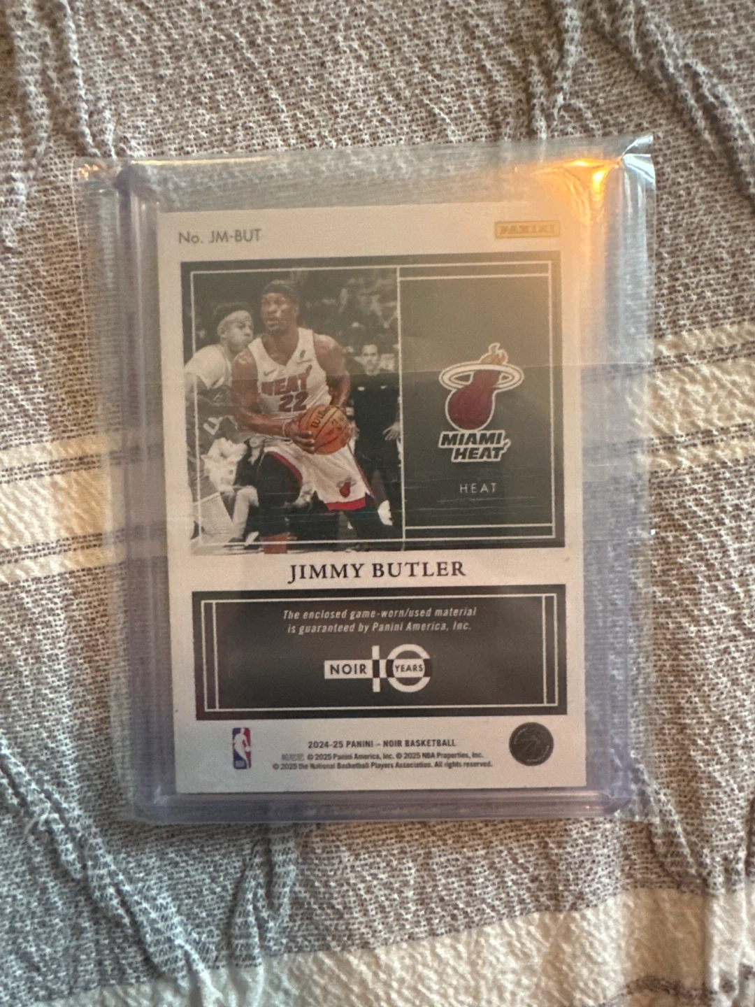 Jimmy Butler Miami Heat jersey patched numbered 4/5 - photo 2