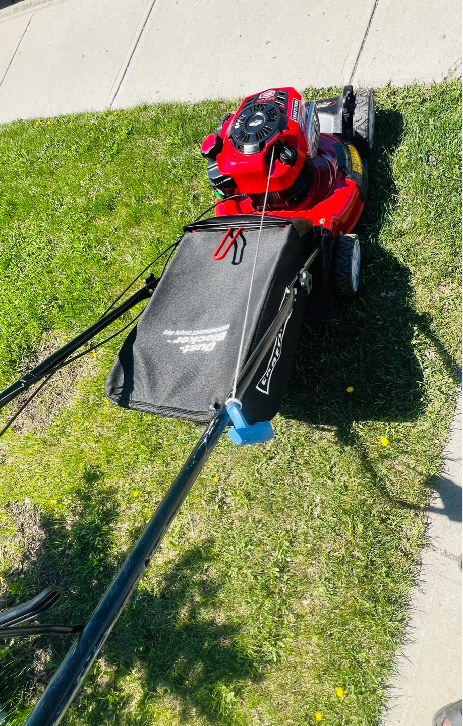 craftsman platinum 7.25 183cc self propelled lawn mower - photo 4
