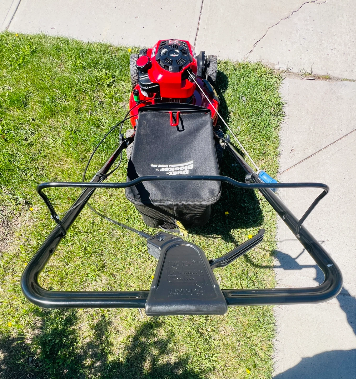 craftsman platinum 7.25 183cc self propelled lawn mower - photo 5