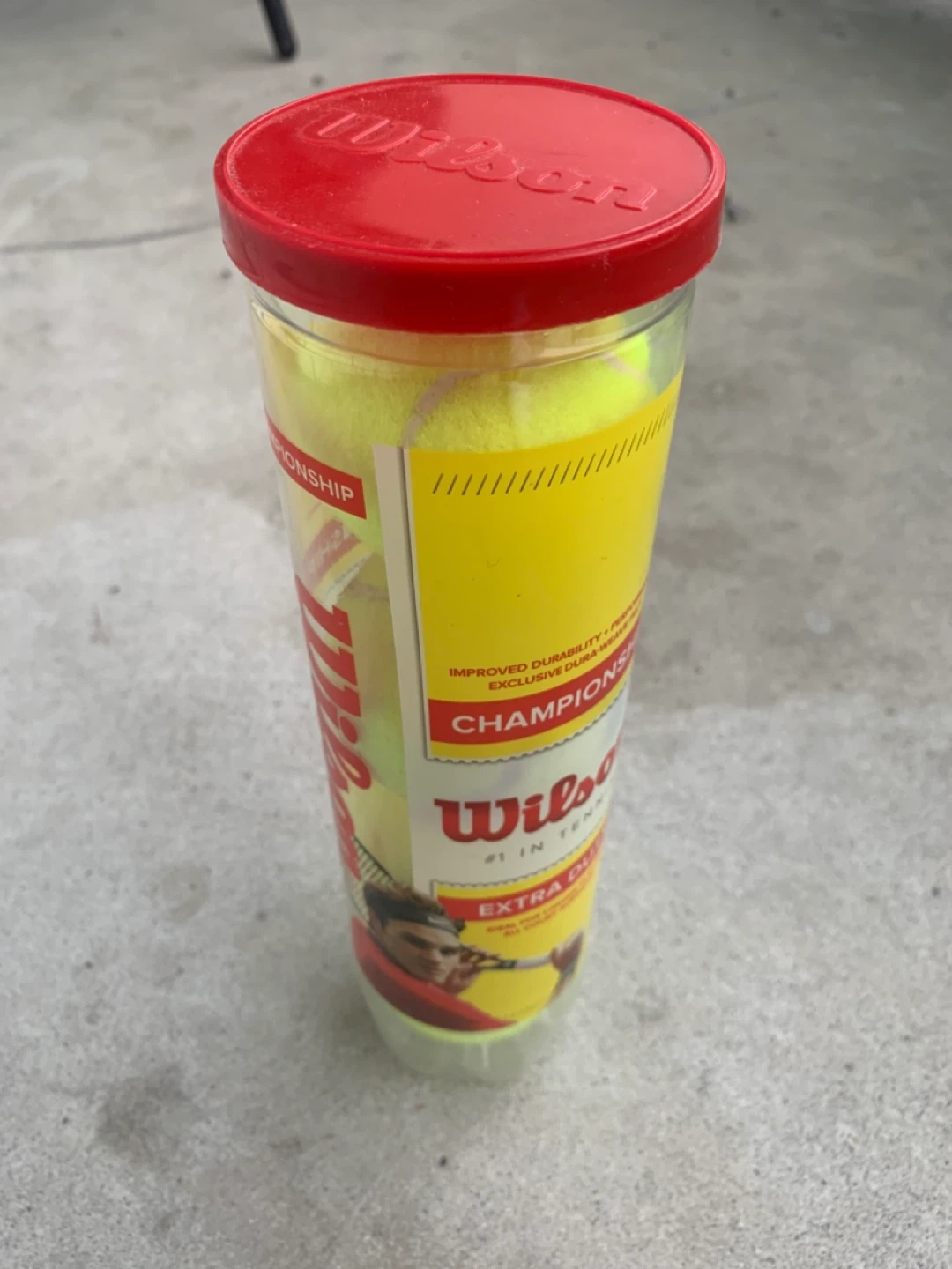 Wilson Championship Extra Duty Tennis Balls (4-Can Pack) - photo 3